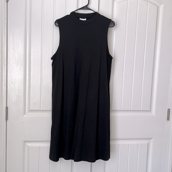 J. Jill Dresses Jjill Black Dress Knee Length Loosely Fitted